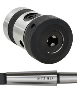 vidaXL Tapboorkop B18 met MT3 schacht voor schroefdraad M3-M16