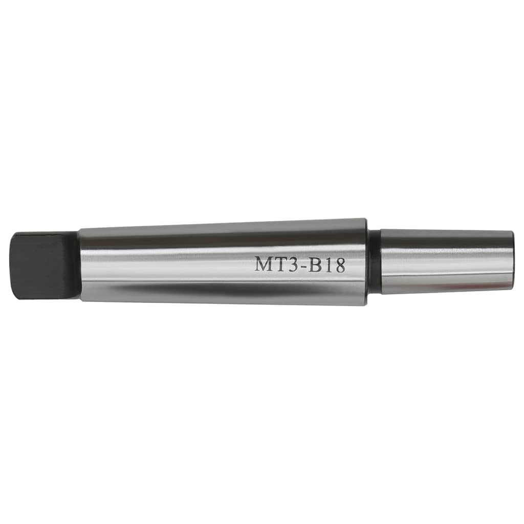 vidaXL Tapboorkop B18 met MT3 schacht voor schroefdraad M3-M16 - Image 7