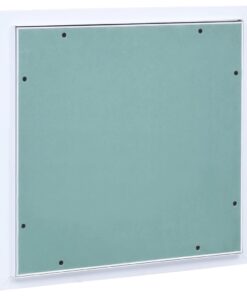 vidaXL Toegangspaneel met aluminium frame en gipsplaat 300x300 mm