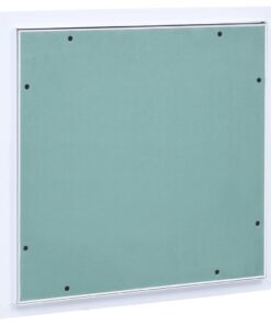 vidaXL Toegangspaneel met aluminium frame en gipsplaat 400x400 mm