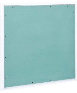 vidaXL Toegangspaneel met aluminium frame en gipsplaat 500x500 mm