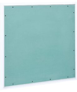 vidaXL Toegangspaneel met aluminium frame en gipsplaat 600x600 mm