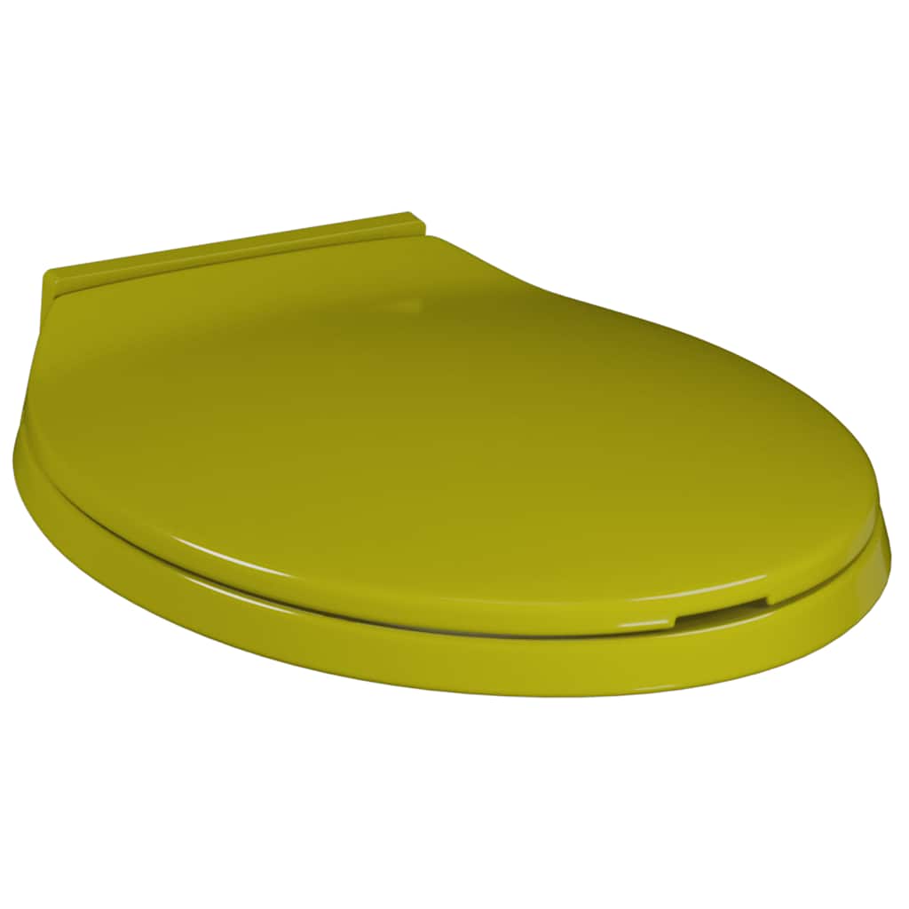 vidaXL Toiletbril soft-close ovaal groen - Afbeelding 4