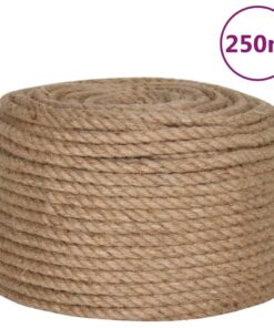 vidaXL Touw 10 mm 250 m 100% jute
