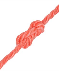 vidaXL Touw gedraaid 14 mm 100 m polypropyleen oranje