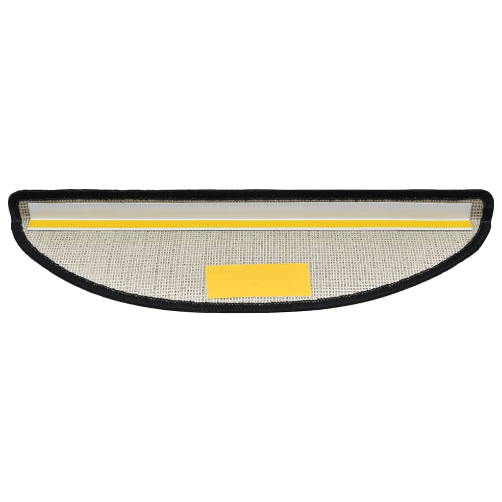 vidaXL Trapmatten 15 st 56x17x3 cm Antraciet Halfrond - Image 5