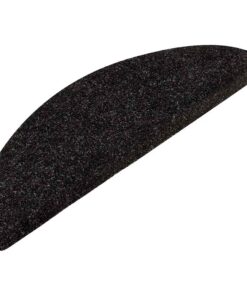 vidaXL Trapmatten zelfklevend 15 st 56x17x3 cm antracietkleurig