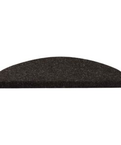 vidaXL Trapmatten zelfklevend 15 st 56x17x3 cm antracietkleurig