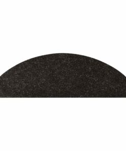vidaXL Trapmatten zelfklevend 15 st 56x17x3 cm antracietkleurig