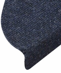 vidaXL Trapmatten zelfklevend 15 st 56x17x3 cm blauw