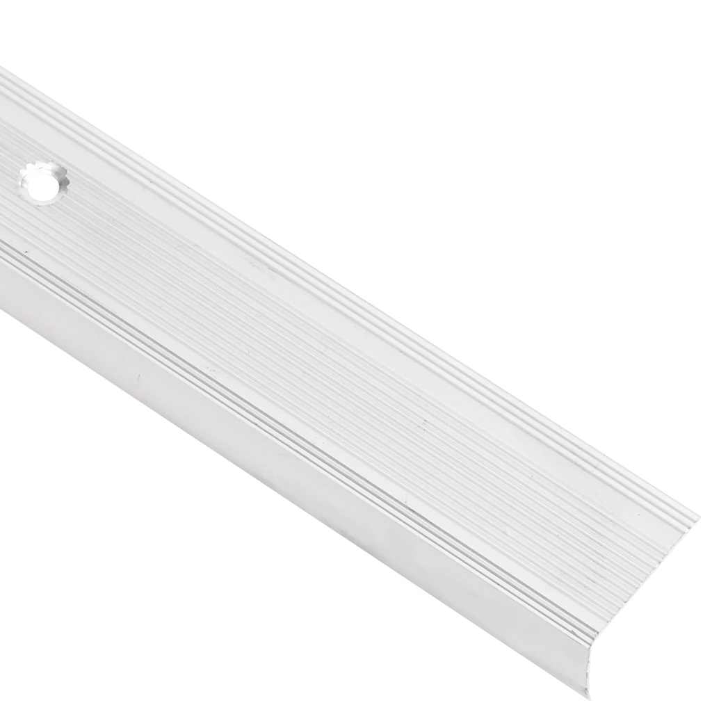 vidaXL Trapneuzen L-vormig 15 st 90 cm aluminium zilverkleurig - Image 4