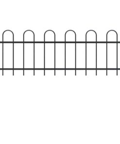 vidaXL Tuinhek met ronde bovenkant 1