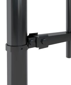 vidaXL Tuinhek met speren bovenkant 1