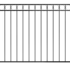 vidaXL Tuinhek staal 1