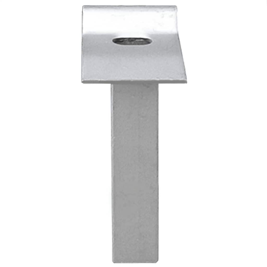 vidaXL Tuinhek van gaas gegalvaniseerd staal 400x200 cm grijs - Image 5