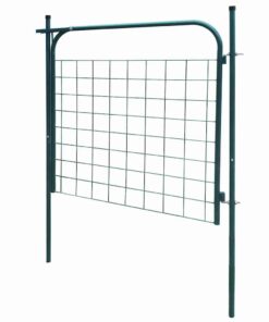 vidaXL Tuinhekpoort 100x100 cm Groen