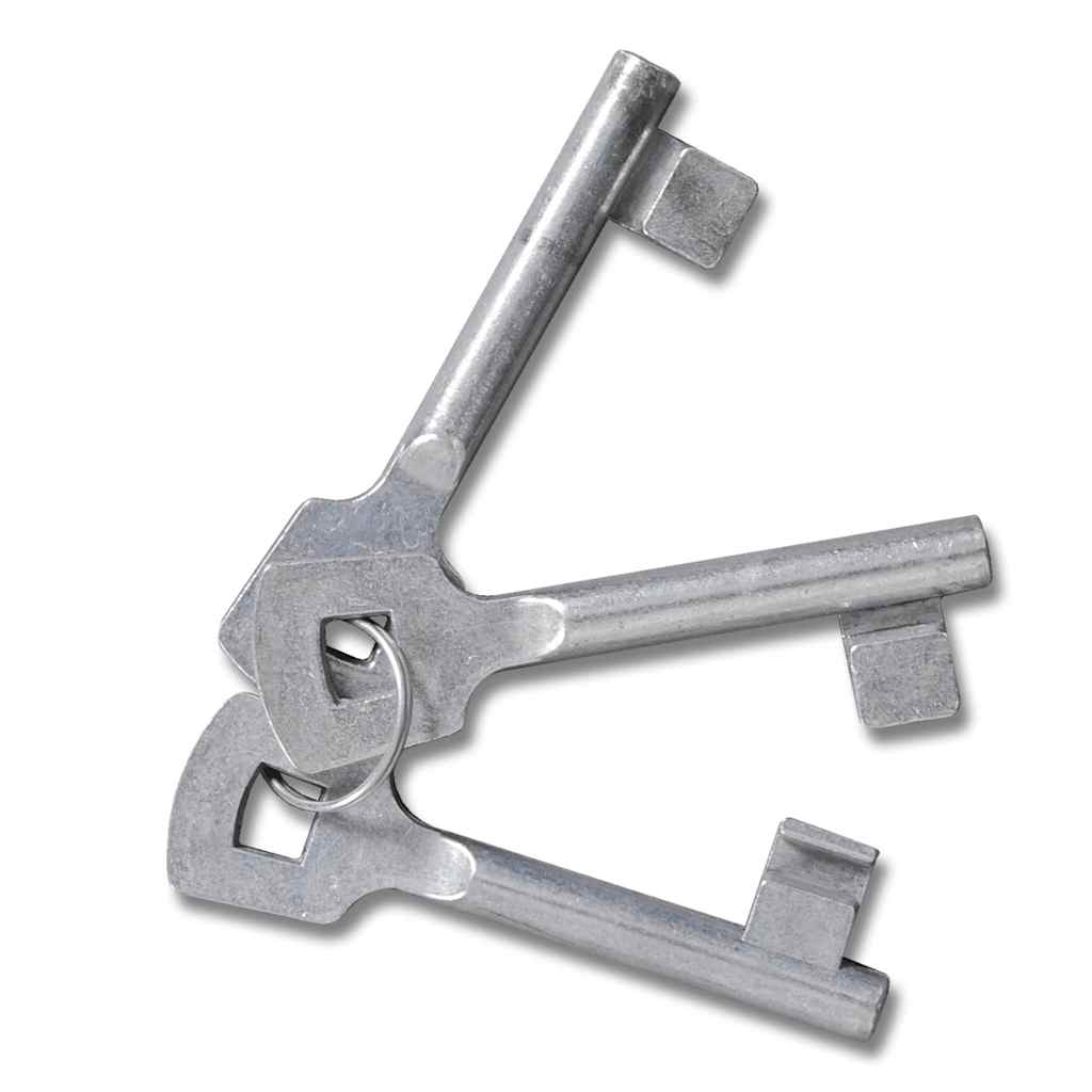 vidaXL Tuinhekwerk met gaasdeur en muurrooster 300x175 cm - Image 4