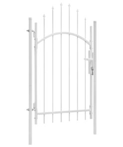 vidaXL Tuinpoort Staal 1x2