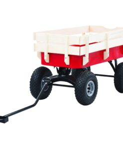vidaXL Tuinwagen 150 kg rood