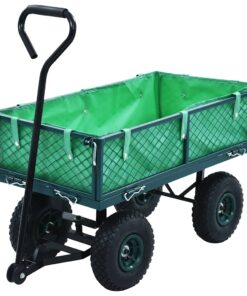 vidaXL Tuinwagen 250 kg groen