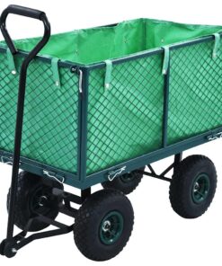 vidaXL Tuinwagen 350 kg groen