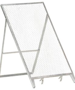 vidaXL Tuinzeef gegalvaniseerd staal