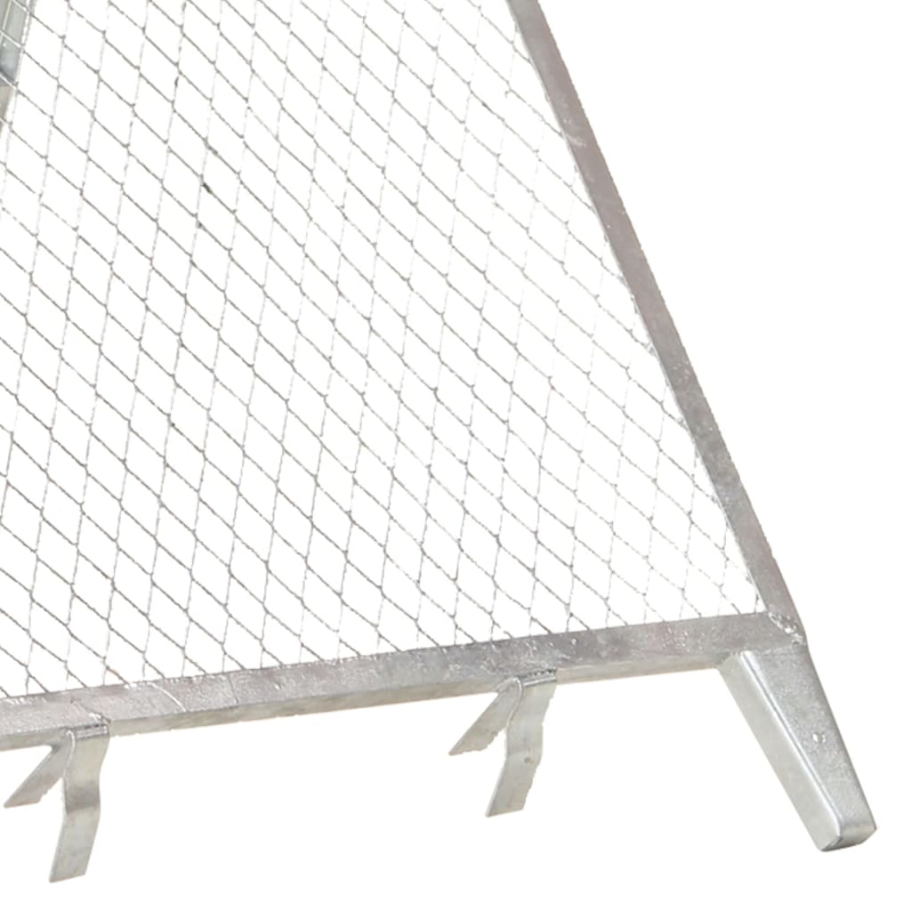 vidaXL Tuinzeef gegalvaniseerd staal - Image 4