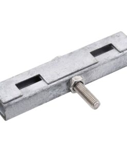 vidaXL U-matverbinding 10 sets zilverkleurig