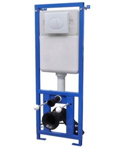 vidaXL Verborgen hoge stortbak 11 L 41x41x(110-125)cm