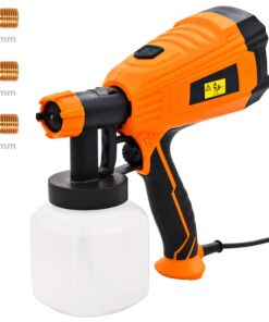 vidaXL Verfspuit elektrisch met 3 mondstukken 500 W 800 ml
