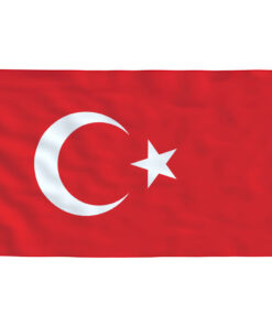 vidaXL Vlag Turkije 90x150 cm