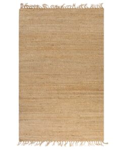 vidaXL Vloerkleed 120x180 cm handgeweven jute natuurlijk