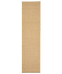 vidaXL Vloerkleed 66x250 cm natuurlijk sisal