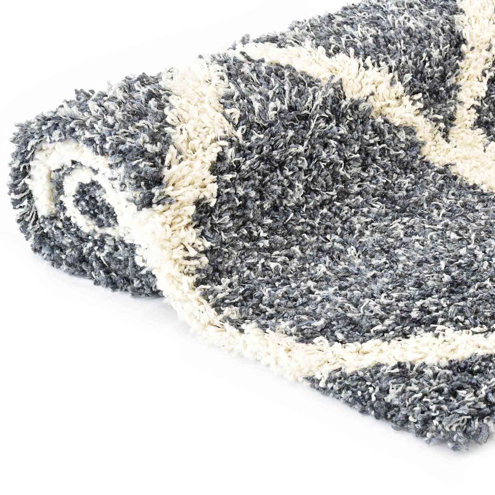 vidaXL Vloerkleed Blauw 140 x 200 cm Polyetheen