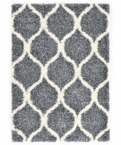 vidaXL Vloerkleed Blauw 140 x 200 cm Polyetheen