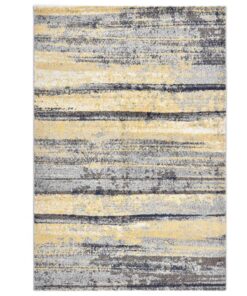 vidaXL Vloerkleed Grijs 120 x 170 cm Polyetheen