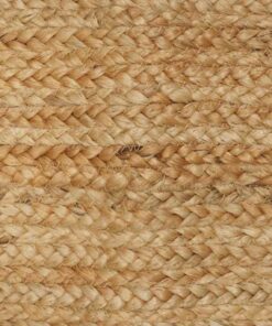 vidaXL Vloerkleed handgemaakt 160x230 cm jute naturel