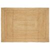 vidaXL Vloerkleed handgemaakt 160x230 cm jute naturel
