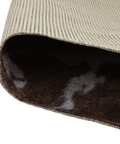 vidaXL Vloerkleed koeienpatroon wasbaar anti-slip 120x170 cm zwart wit