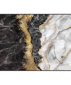 vidaXL Vloerkleed wasbaar anti-slip 120x180 cm meerkleurig