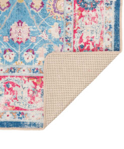 vidaXL Vloerkleed wasbaar anti-slip 120x180 cm meerkleurig