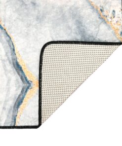 vidaXL Vloerkleed wasbaar anti-slip 120x180 cm meerkleurig