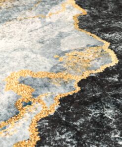 vidaXL Vloerkleed wasbaar anti-slip 120x180 cm meerkleurig