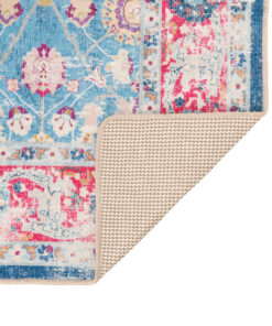 vidaXL Vloerkleed wasbaar anti-slip 160x230 cm meerkleurig