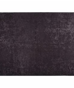 vidaXL Vloerkleed wasbaar anti-slip 400x300 cm antracietkleurig