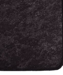 vidaXL Vloerkleed wasbaar anti-slip 400x300 cm antracietkleurig