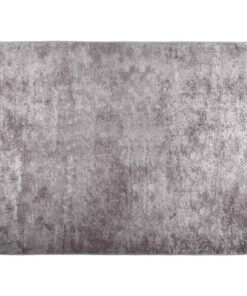 vidaXL Vloerkleed wasbaar anti-slip 400x300 cm grijs