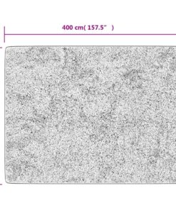 vidaXL Vloerkleed wasbaar anti-slip 400x300 cm meerkleurig