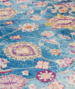 vidaXL Vloerkleed wasbaar anti-slip 80x150 cm meerkleurig