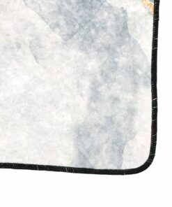 vidaXL Vloerkleed wasbaar anti-slip 80x300 cm meerkleurig